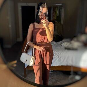 Monteau Two-piece cropped Jumpsuit